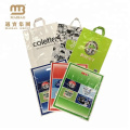 Custom Design Logo Printing PE Cheap Die Cut Patch Handle Biodegradable Shopping Plastic Bag